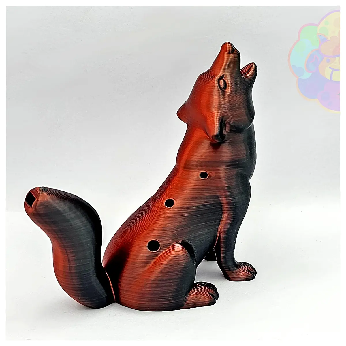 Howling Wolf Whistle Animal Sound Effects Recording Simulation Toy Realistic Electronic Whistle Pet Sounds
