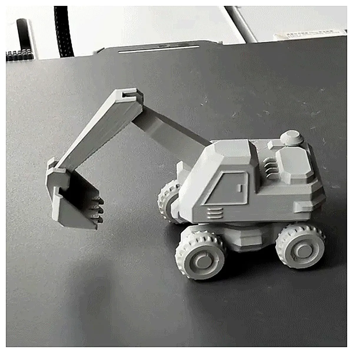 Wheel Excavator Crusher Hammer Accessory Impact Hammer No Support Removable For Broken Rock Processing Excavator Attachments Crusher