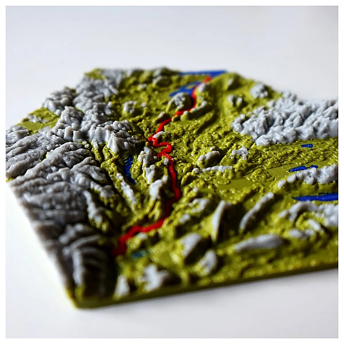 TrailPrint3D Hiking Biking Map Generator Outdoor Map Creation Tool Trail Planning Terrain Maps Adventure Mapping Route Design