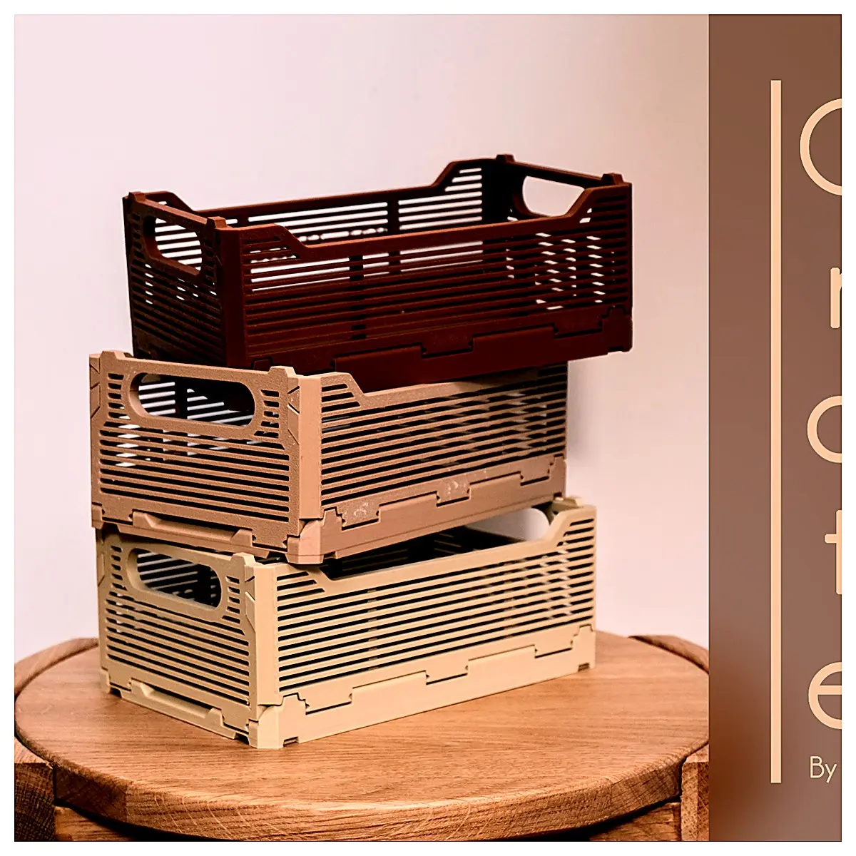 Folding Storage Box Organizer Collapsible Box Drawer Storage Home Storage Desk Organizer Closet Storage Multi Compartment Box