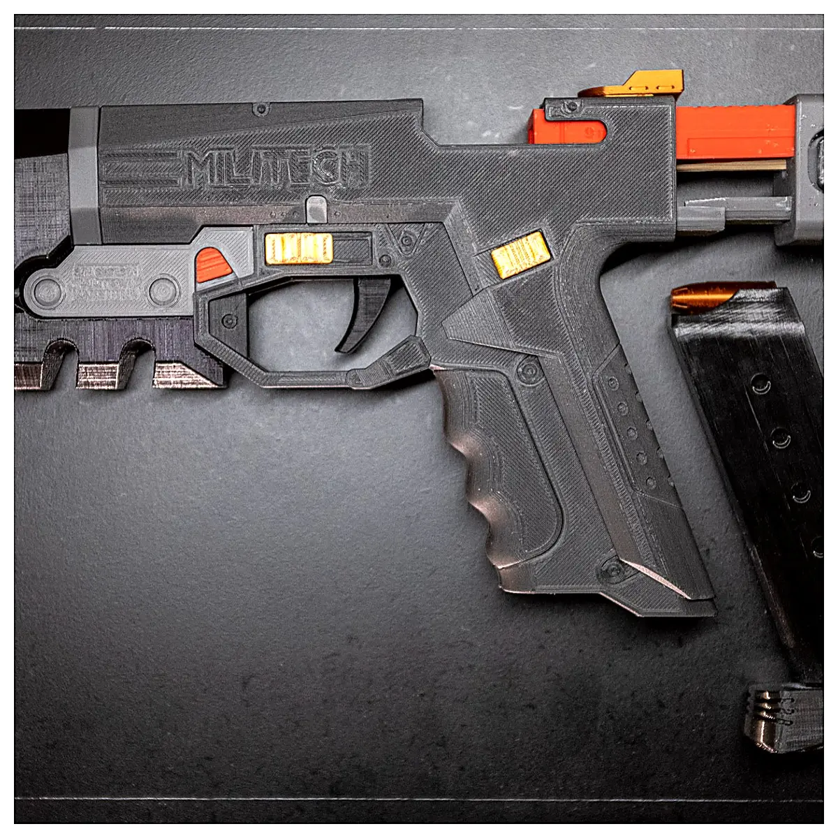 2077 Revenge RTX Model Military Tech Collectible High Detail Desk Display Gaming Accessory