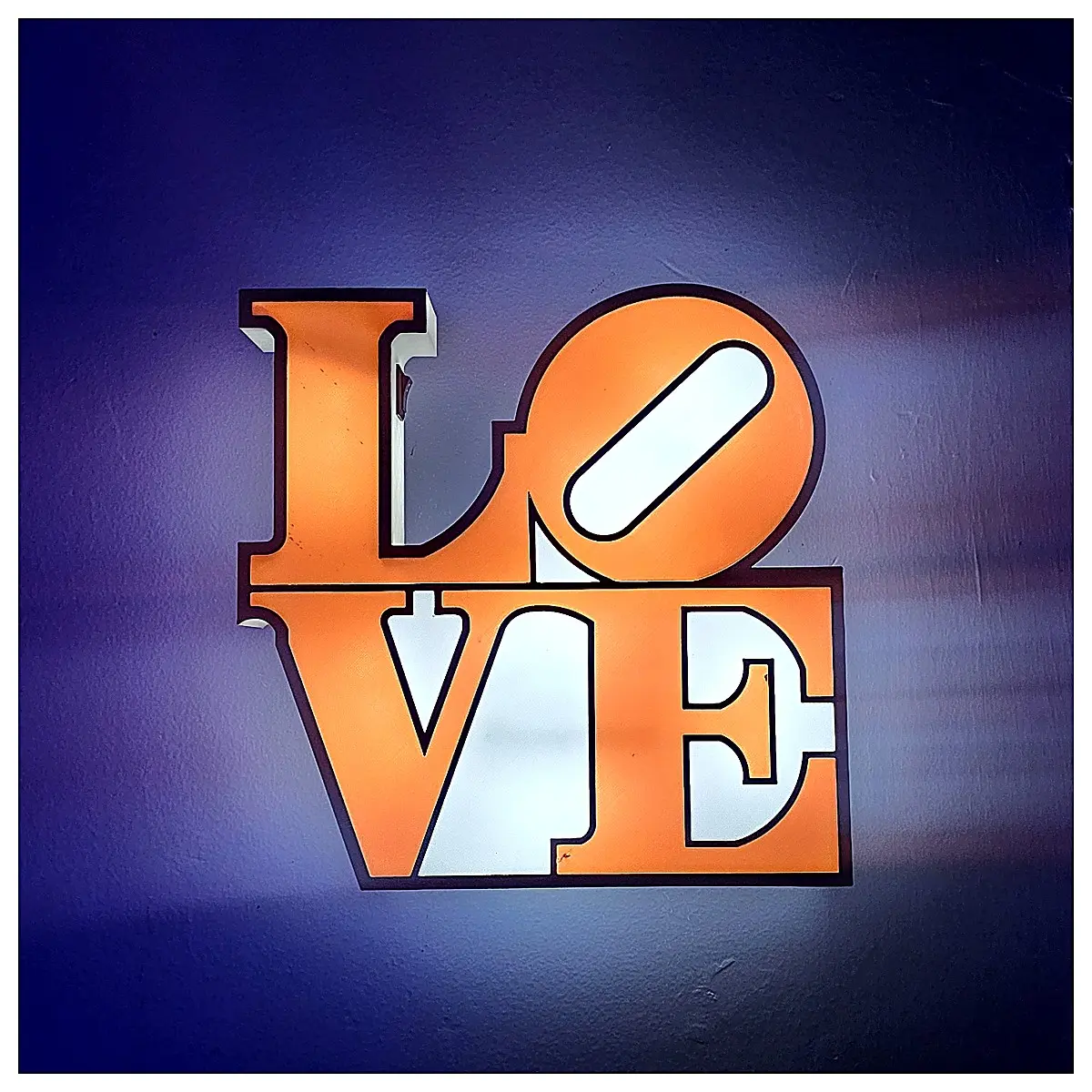 LOVE Park Billboard Outdoor Decoration Atmosphere Festive String Lights Yard Lighting Romantic Decor Scene Setting
