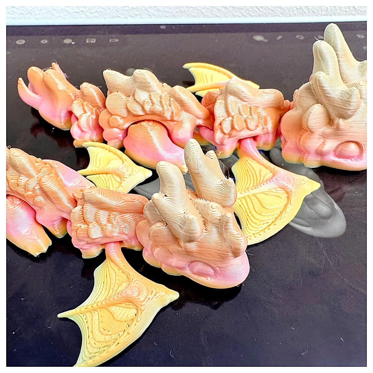 Flying Pear Dragon Toy Dragon Simulation Dragon Model Figure Child Toys Puzzle Toys Dragon Baby