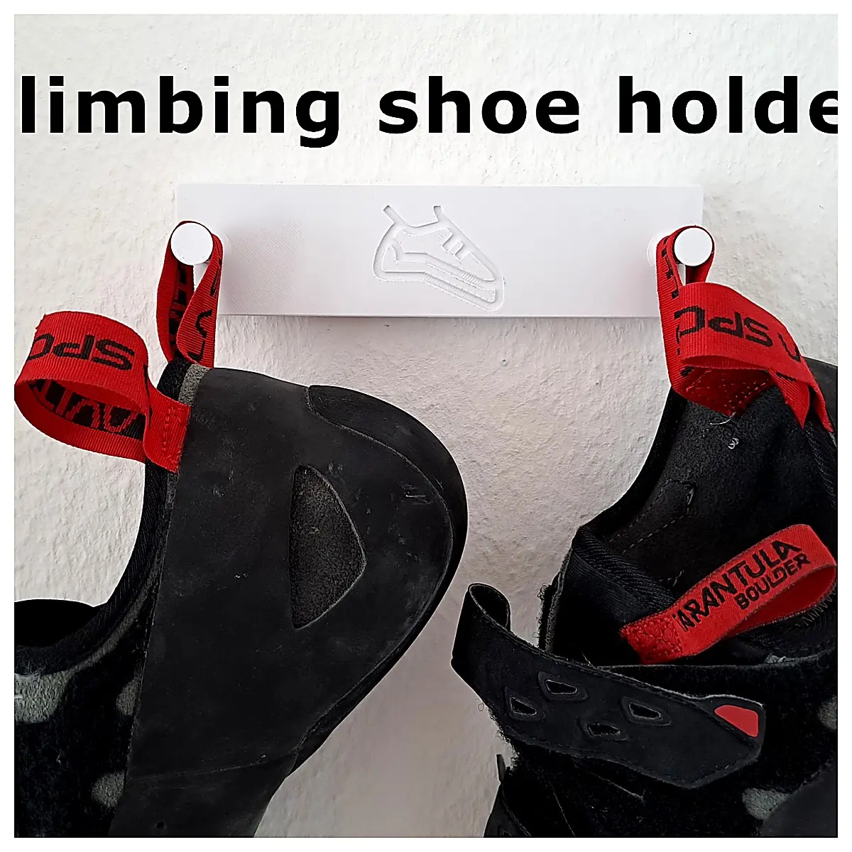 Climbing Shoe Rack Wall Mount Storage Hanging Shoe Holder Indoor Climbing Accessories Equipment