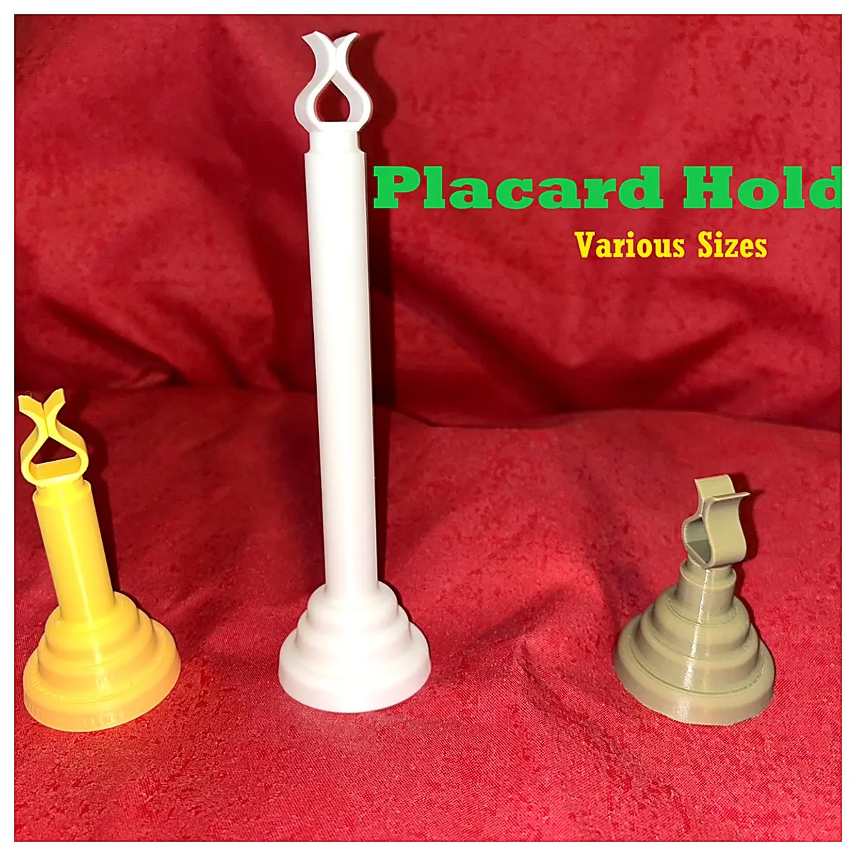 Sign Holder Card Stand Display Base Multi s Sign Post Holder Display Foot Accessory Support
