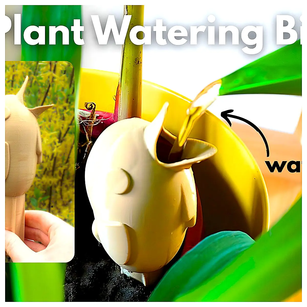 Automatic Watering Bird Smart Plant Timer Water Helper for Potted Plants Garden Irrigation System Indoor Outdoor Plant Hydration