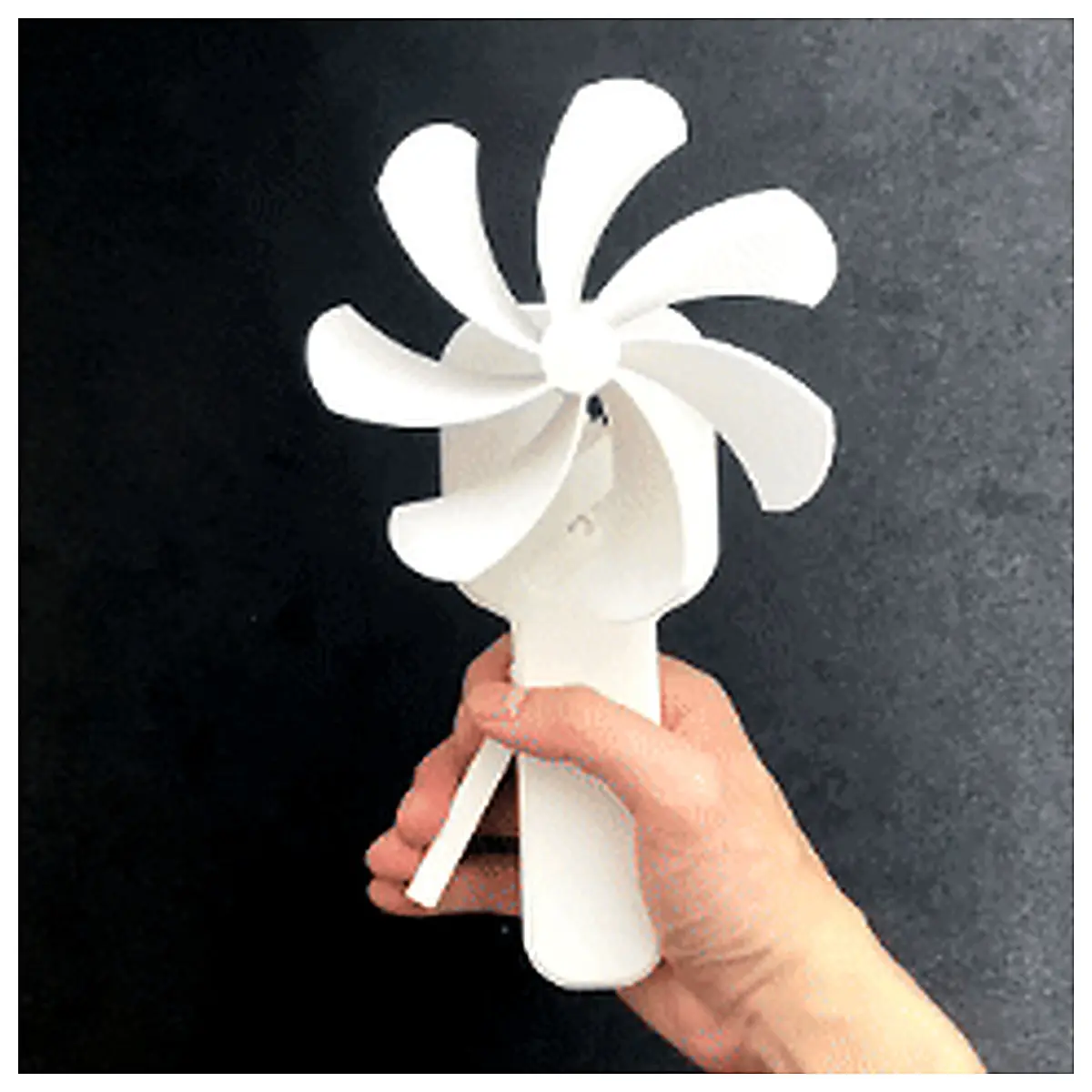 Manual V20 Mini Cooling Portable Desktop Handheld Wind Spinner Summer Breeze Sports