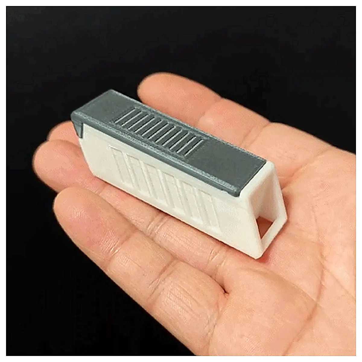Slide Drawer Mini Storage Box Earwax Case 10g Pull Out Hook Keychain Storage Container Mobile Phone Organizer Earplugs