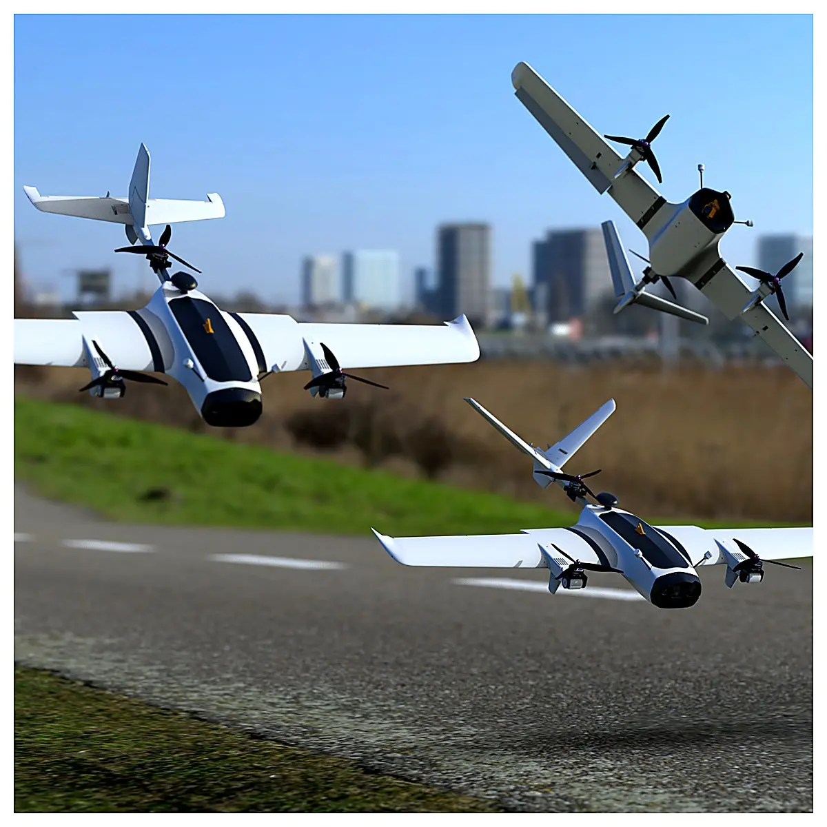 V120 Scout Y3 Layout V Tail Fixed Wing Aircraft Parts Tail Support Tail Adjustment Flight Control RC Model Components