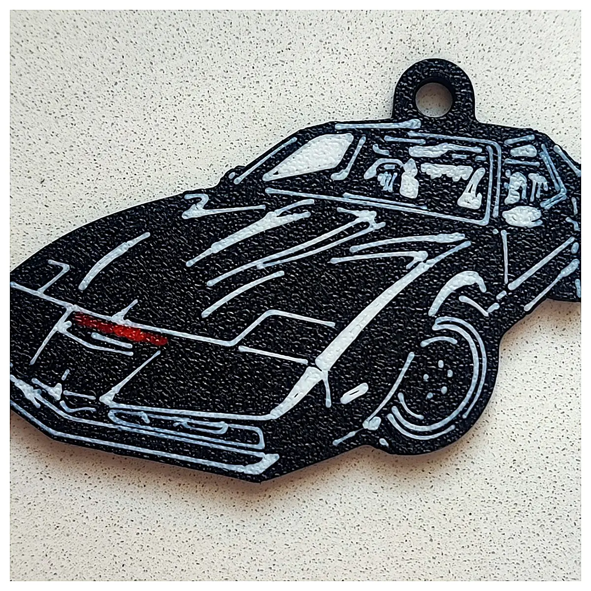 Supercar Keychain Lightning Ranger Edition Car Accessory Decoration Racing Key Chain Parts Car Enthusiast Collection Gift