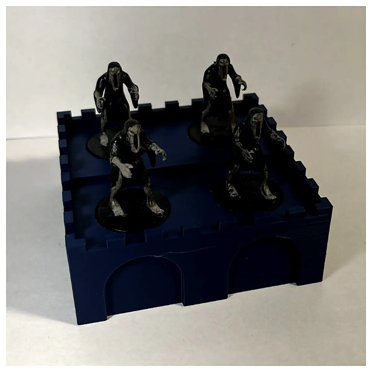 2x2 Mini Castle Display Stand Toy Display Model Stand Kids Toy Stand Scene Display Collection Showcase