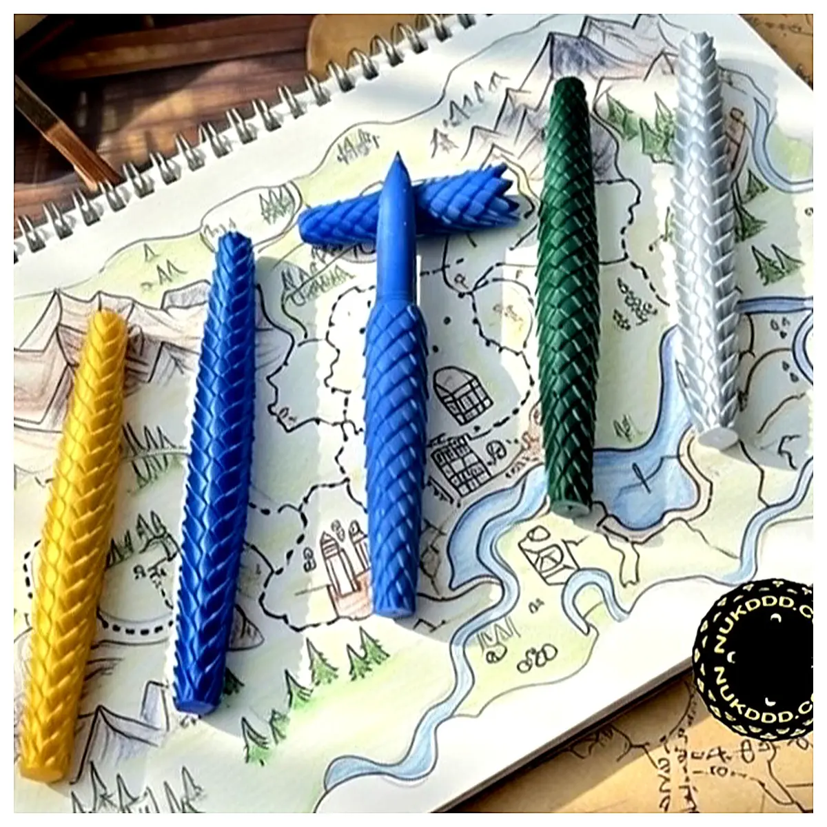 Seamless Dragon Scale Ink Cartridge for G2 Pen Ink Tip Lubricant Pen Refill Accessories Compatible with G2 Series