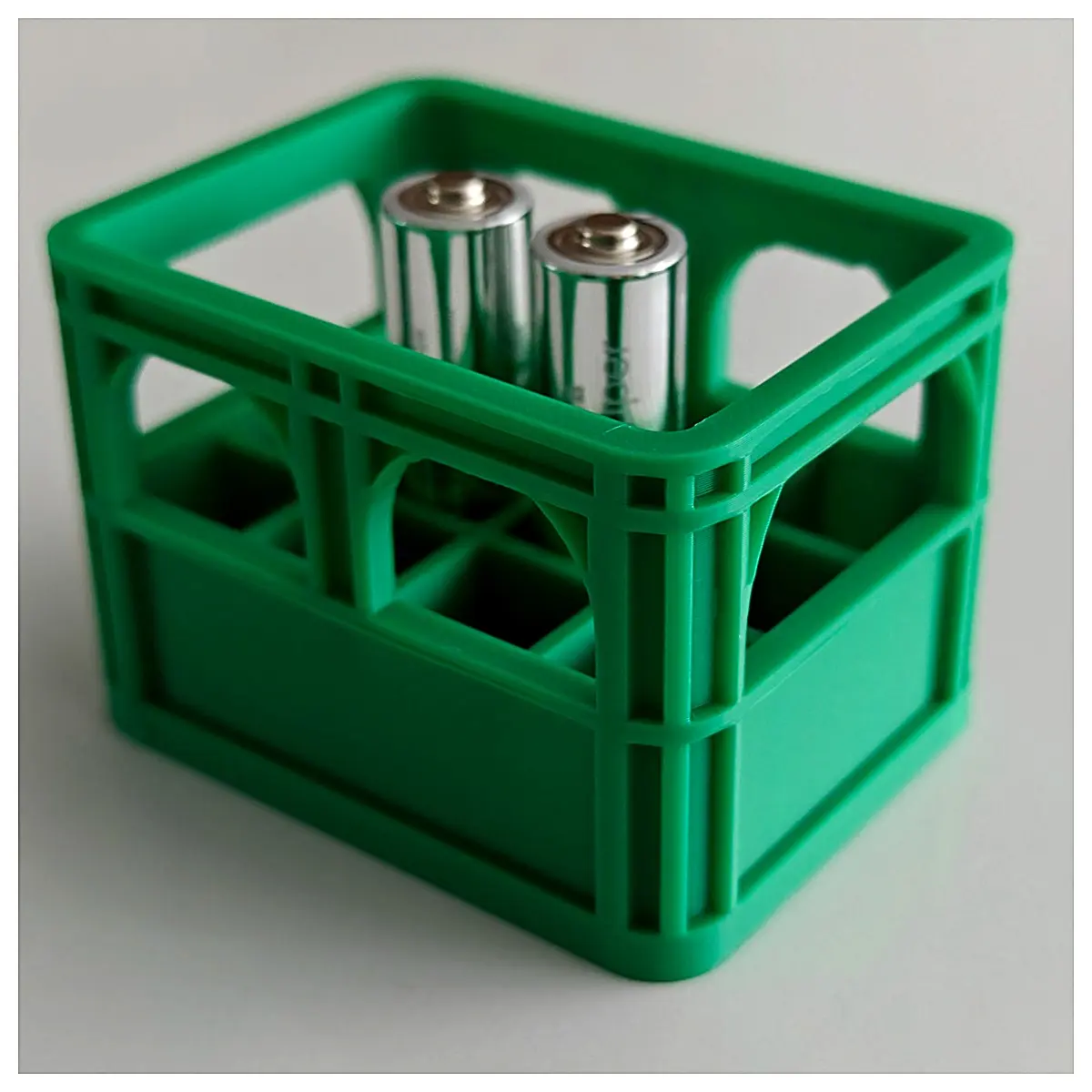 Battery Storage Box Organizer Charger Case Battery Holder Phone Accessories Charging Case Portable Battery Storage Container