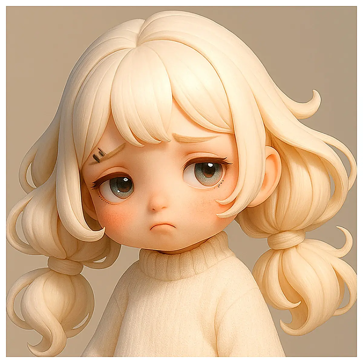Xiao Qingniu Doll Parts Repair Universal Soft Toy Emotions Plushie Replacement Figure