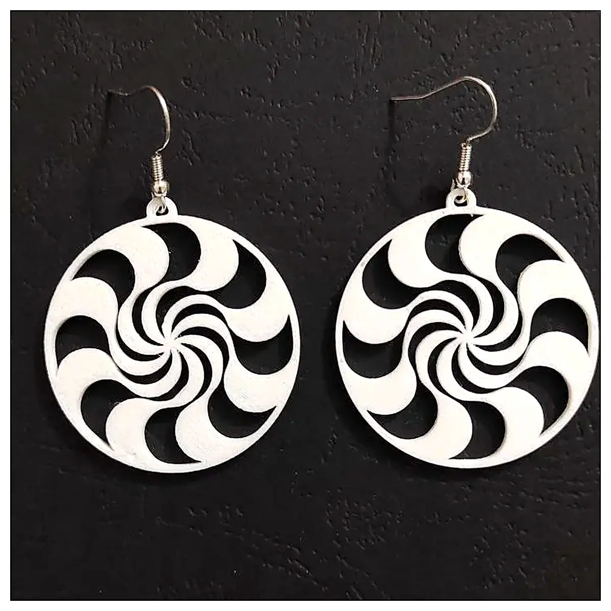 Earrings Dangle Rotating Elegant Trendy Jewelry Geometric Earrings Girls Women Fashion Accessories Rotating Earrings