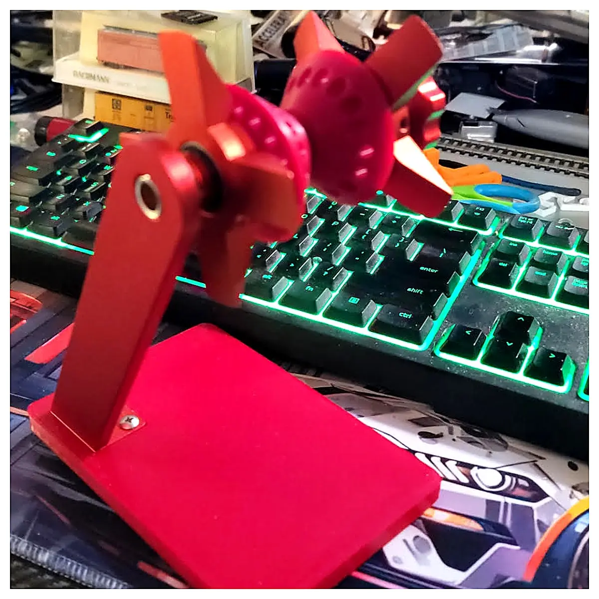 External Spool Mount Bracket Adapter Cable Spool Holder Data Line Support Cable Management Spool Adapter Cable Storage