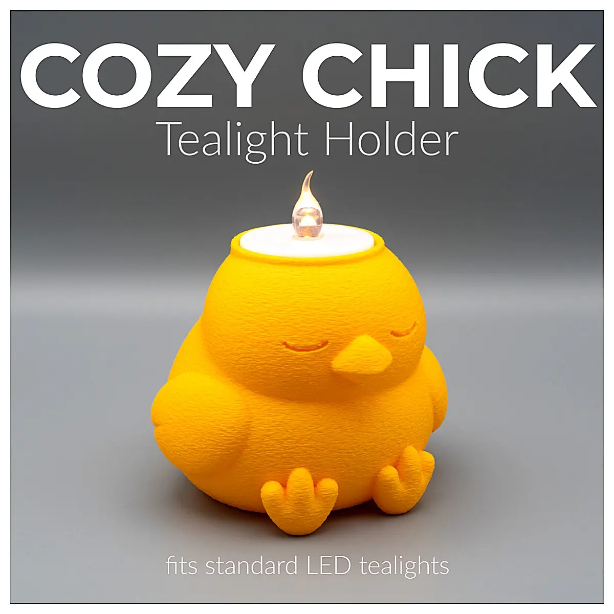 Comfortable Little Chick Candleholder Chicken Shape Candle Stand Decoration Festive Ornament Creative Home Decor Desktop Placement Gift Decorative Bir