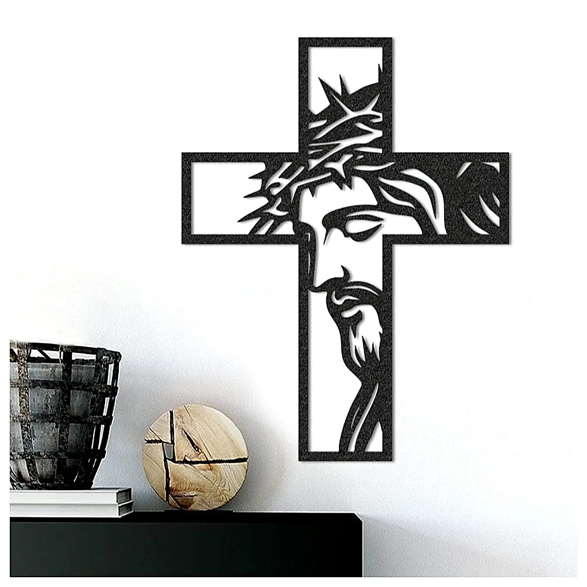 Jesus Christ Painting Religious Art Biblical Artwork Christian Decor Wall Art Gift Jesus Mural