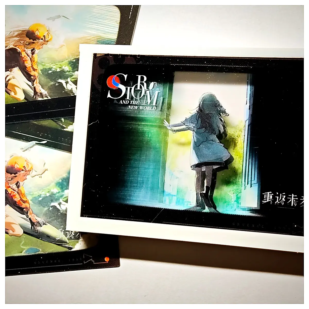 Flash Soul Through Card Photo Frame Memory Album Photo Decoration Creative Card Reminiscence Photography Accessories Memorial Album