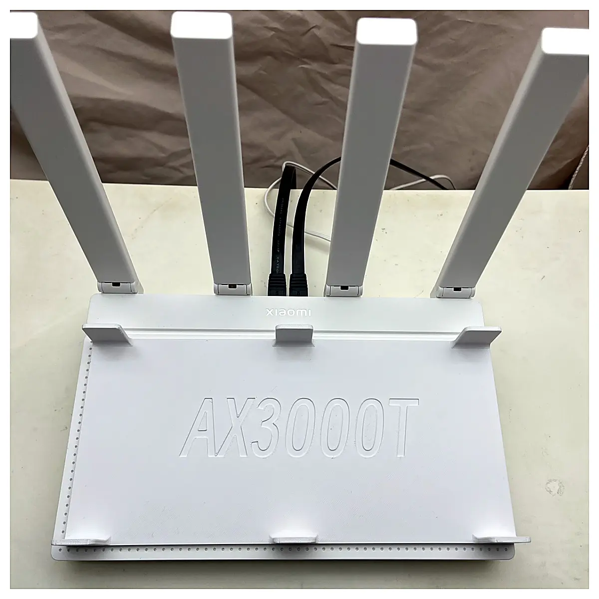 AX3000T Router Cover Protection Shield Router Cap Overmold Signal Cover Compatible with AX3000T Router Enhance WiFi