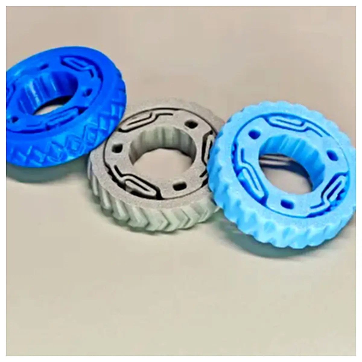 Print in Ring Puzzle Toy Child Stress Relief Ring Finger Grip Sensory Toy Hand Exercise Decompression Fun