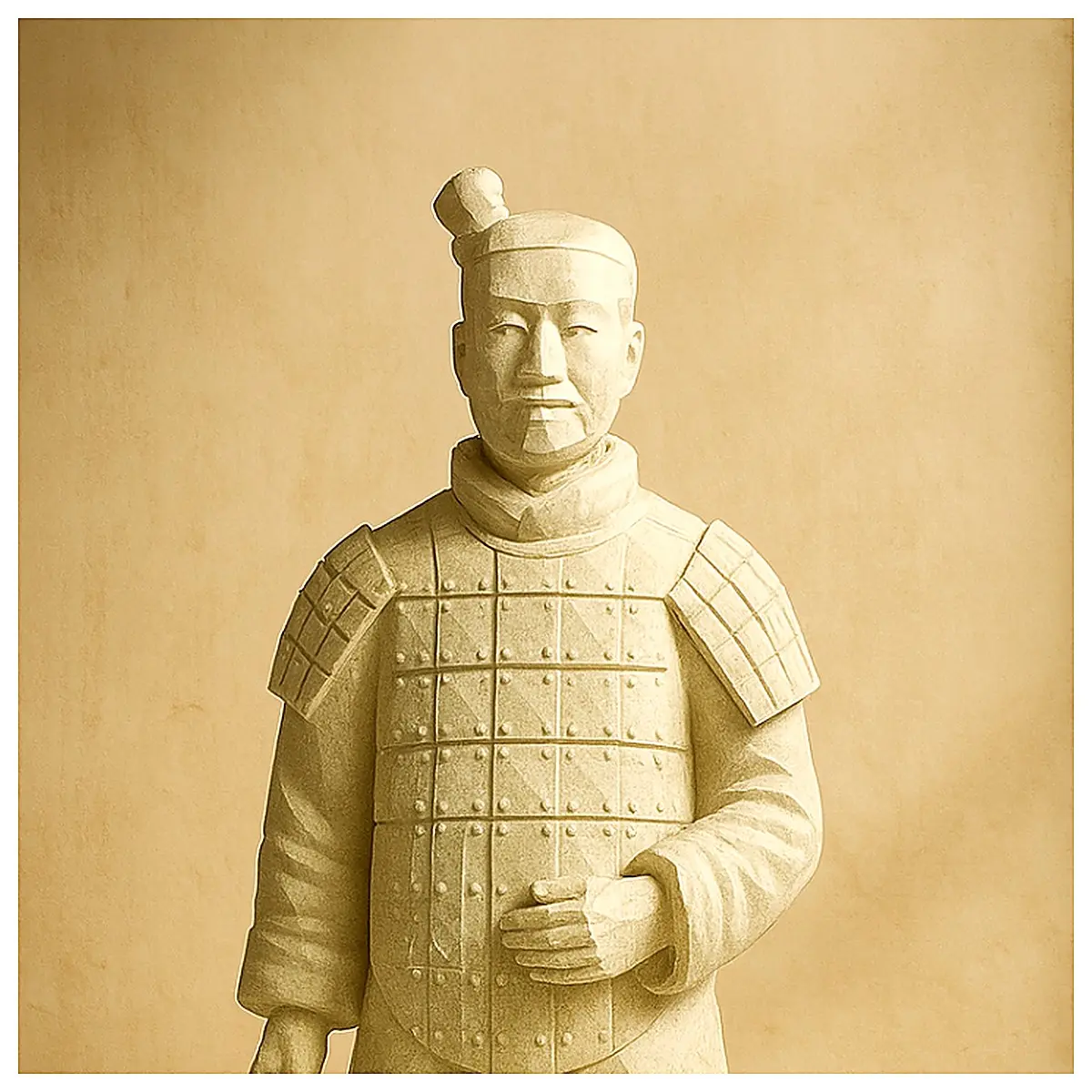 Terracotta Army Model Qin Dynasty Historical Artifact Collection Military Toy Museum Display Gift Decoration World Famous Sculpture Series