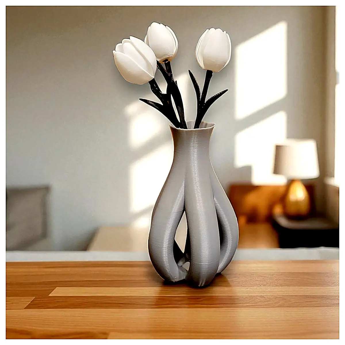 Column Vase Ceramic Vase Modern Decorative Vase Home Vase Creative Floral Arrangement Gift Ceramic Vase