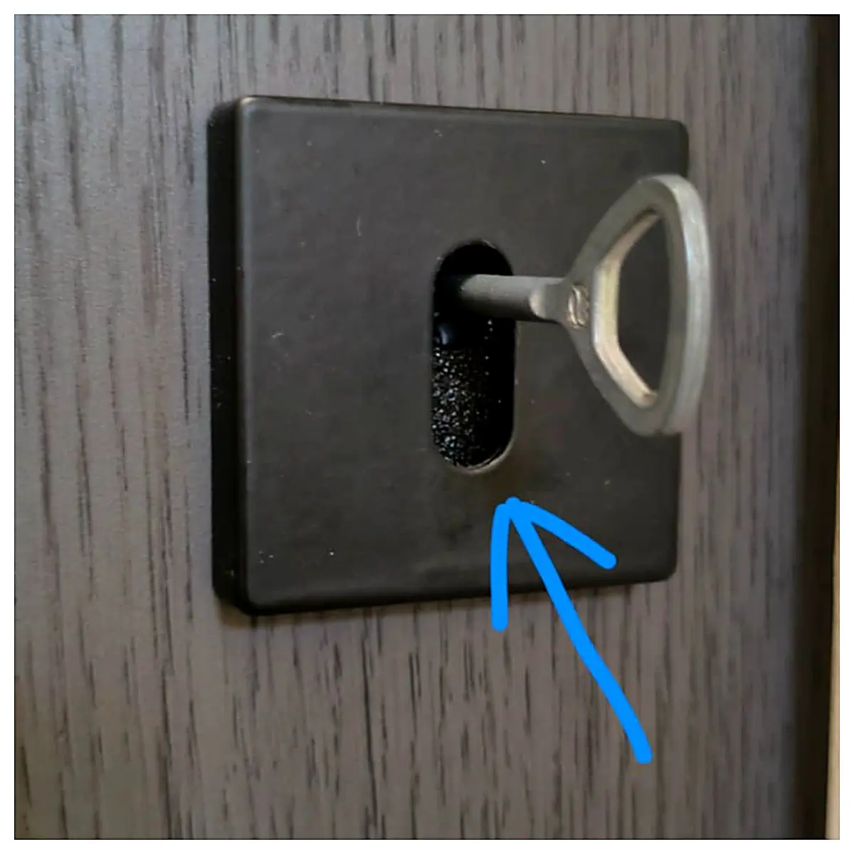 Interior Door Key Rack Door Lock Organizer Key Box Doorway Hanger Key Holder Smart Home Accessory Key Management