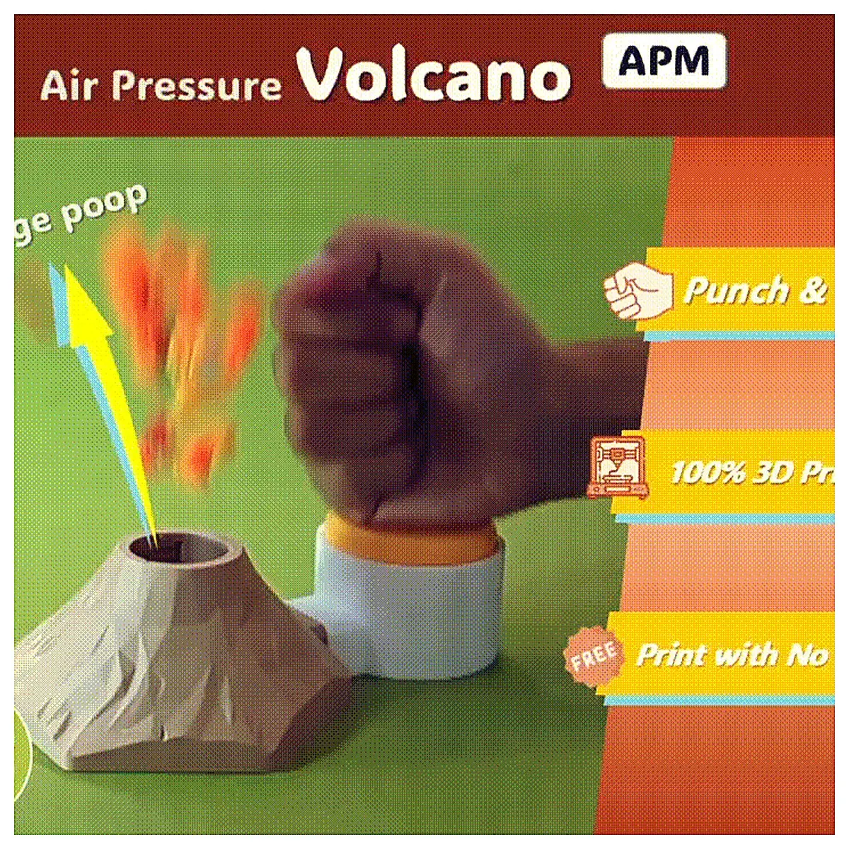 Pressure Cooker Air Pressure Volcano Multi Functional Cooker Kitchen Appliance Gas Stove Oven Digital