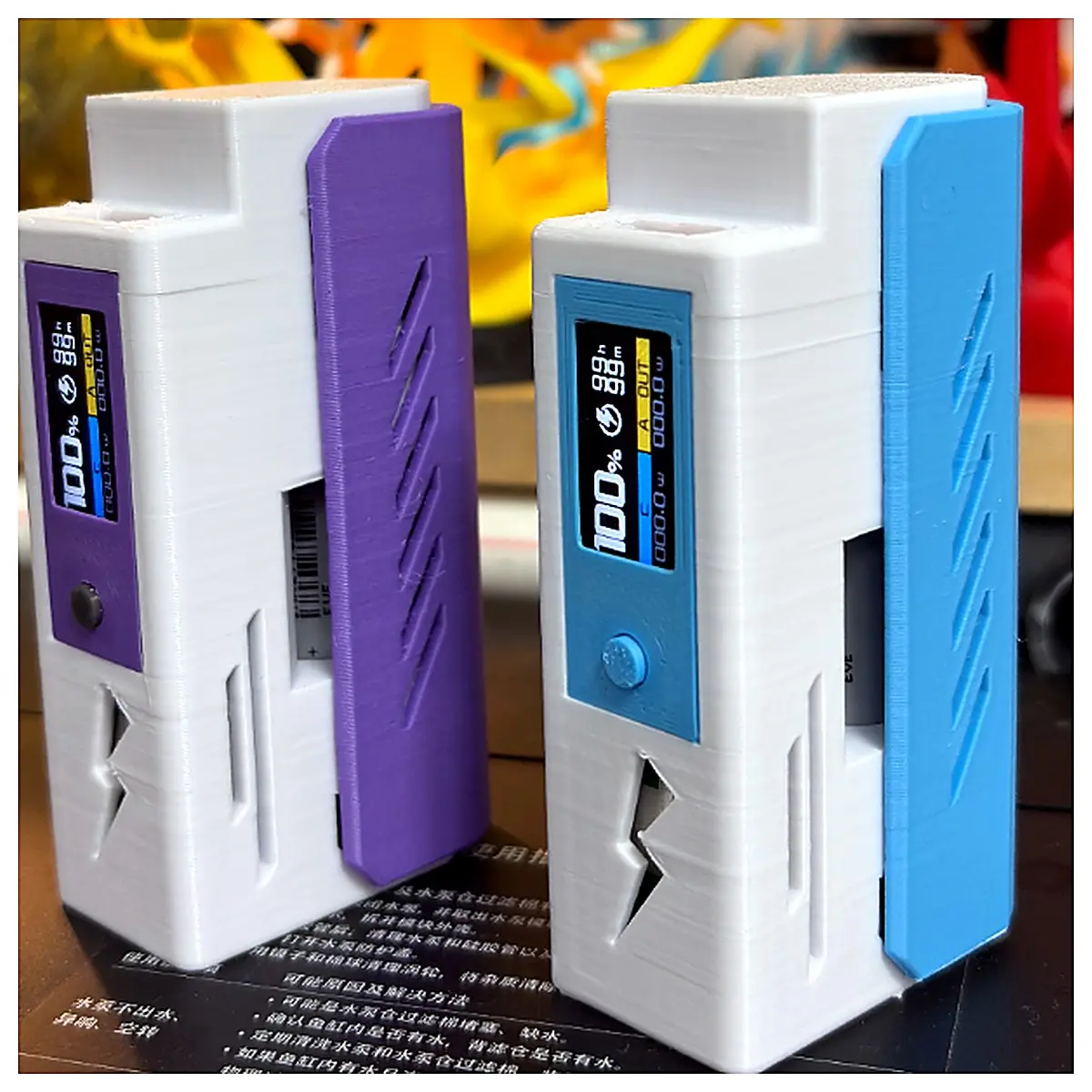 Portable Power Bank Replaceable 21700 Batteries High Capacity Mobile Charger Emergency Power Supply Outdoor Travel Charging Bag Accessories