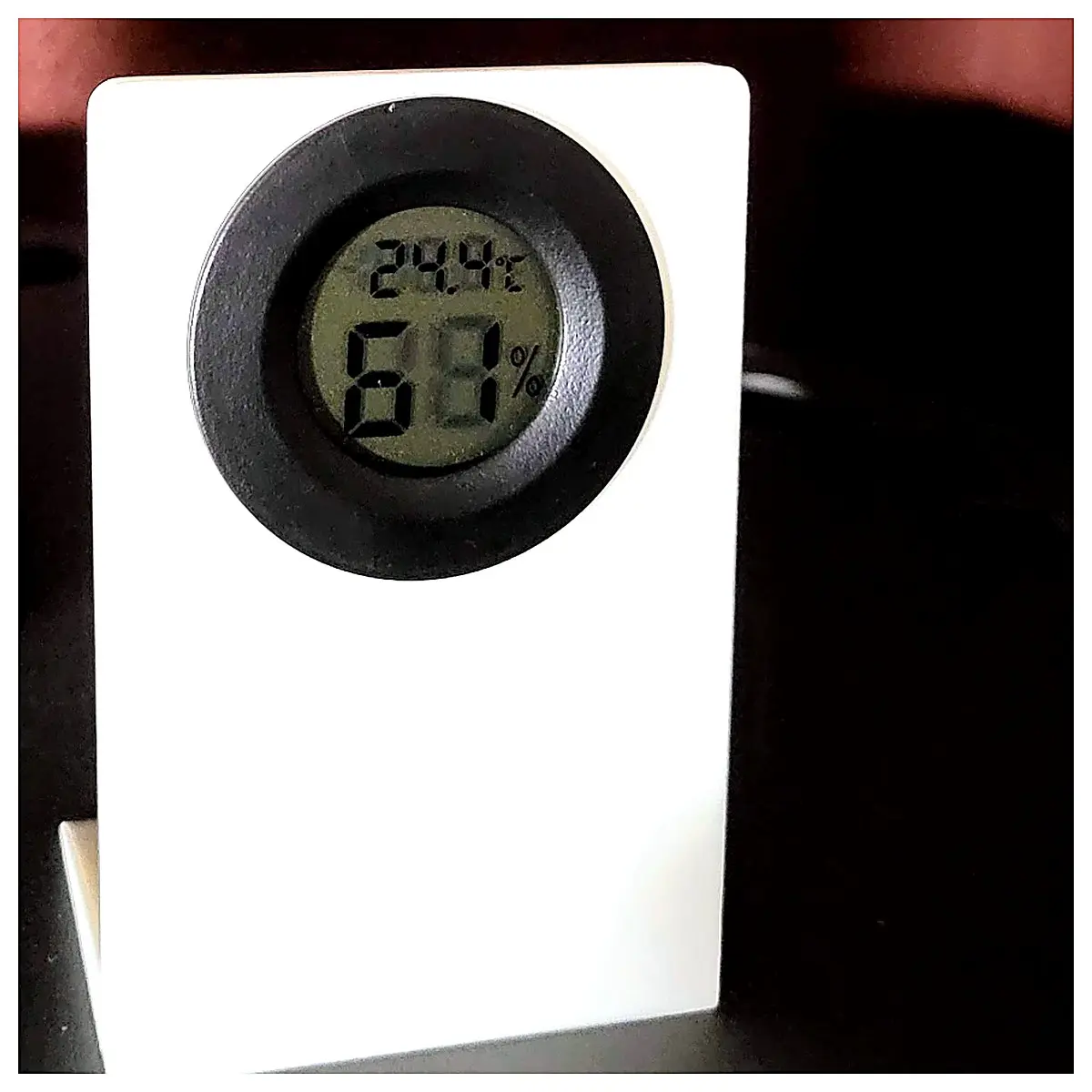Thermometer Holder Wall Mount Desktop Shelf Indoor Outdoor Thermostat Support Measurement Tool Stand Accessory