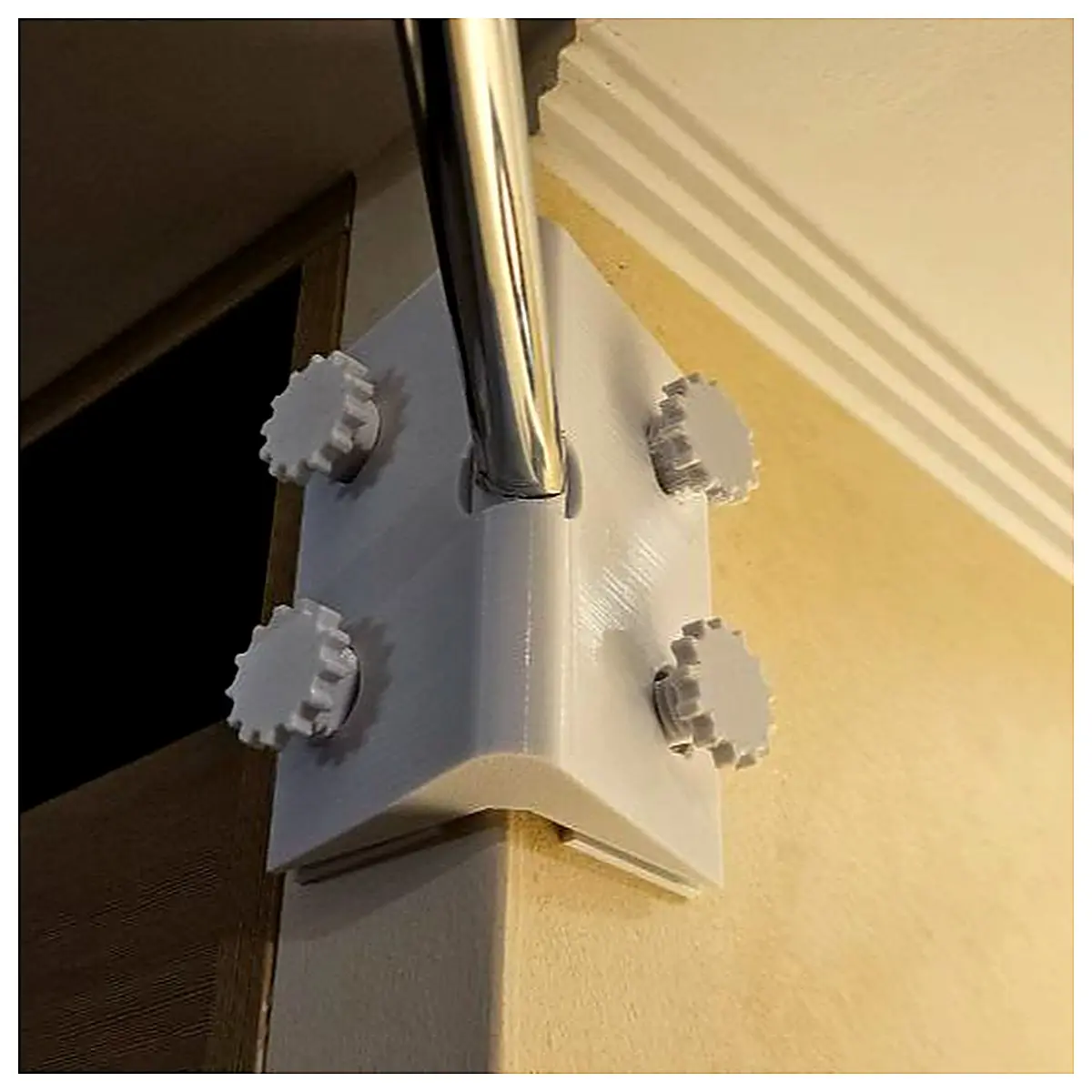 Adjustable Window Blind Bracket Holder Support System Hanging Fixing Indoor Decor Window Blind Accessories Window Bracket Installation