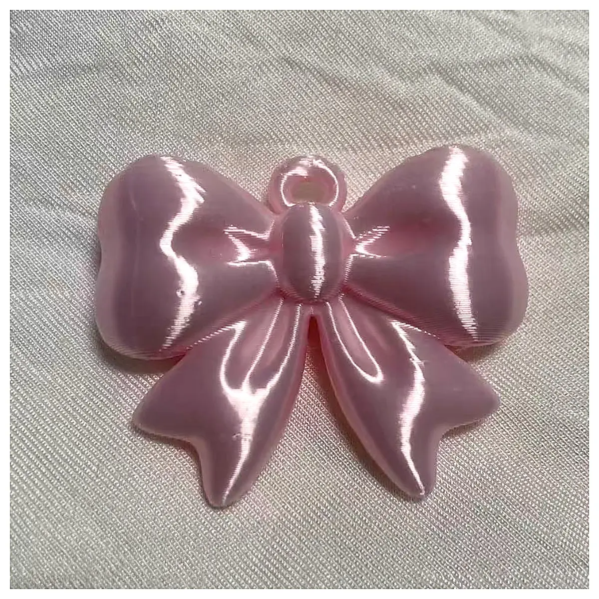 3D Bubble Bow Pendant Necklace Realistic Decoration Women Romantic Surprise Bubble Design Accessory