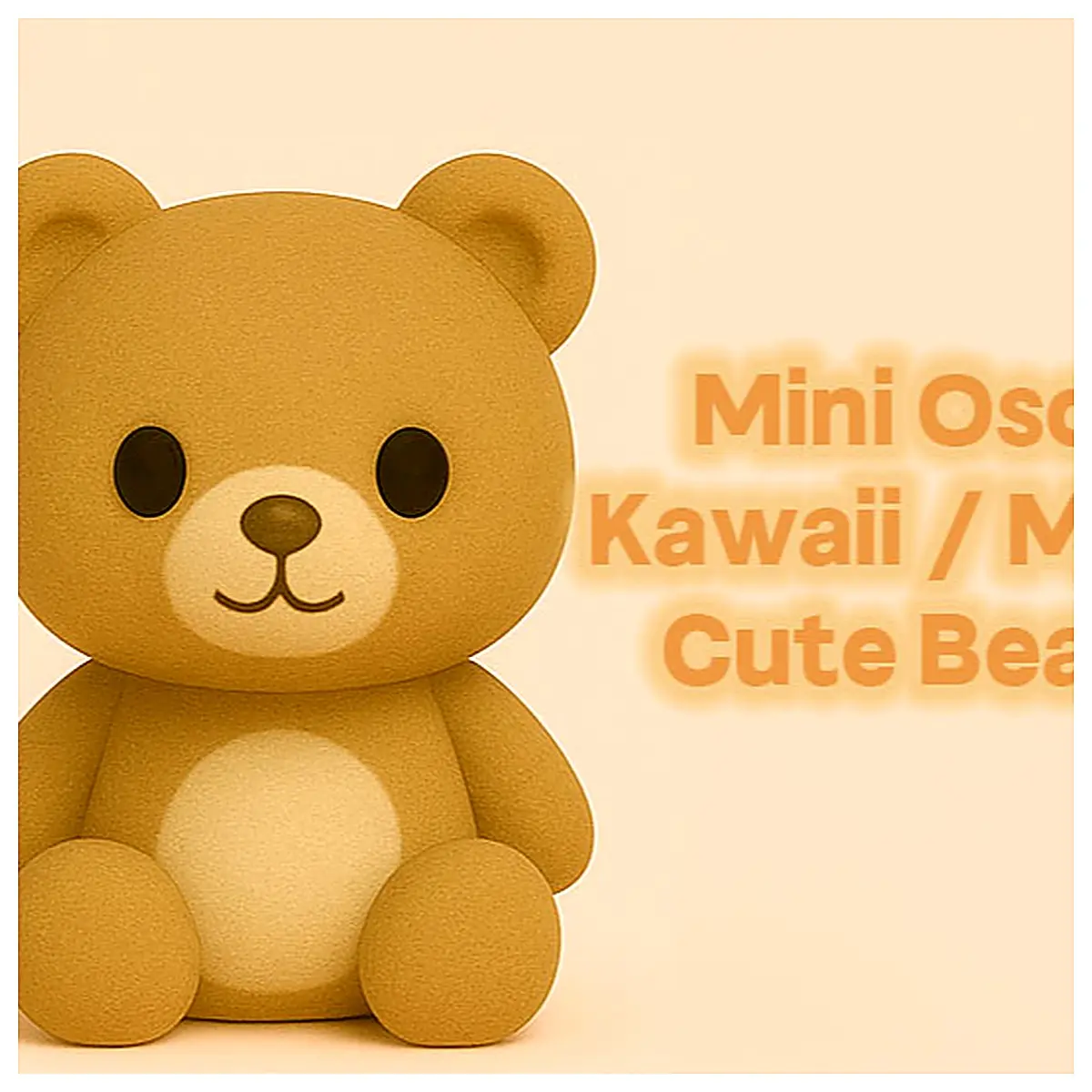 Mini Cute Bear Toy Playful Plush Adorable Baby Bear Kids Gift Pillow Filler Desktop Decoration for Babies Children Gifts