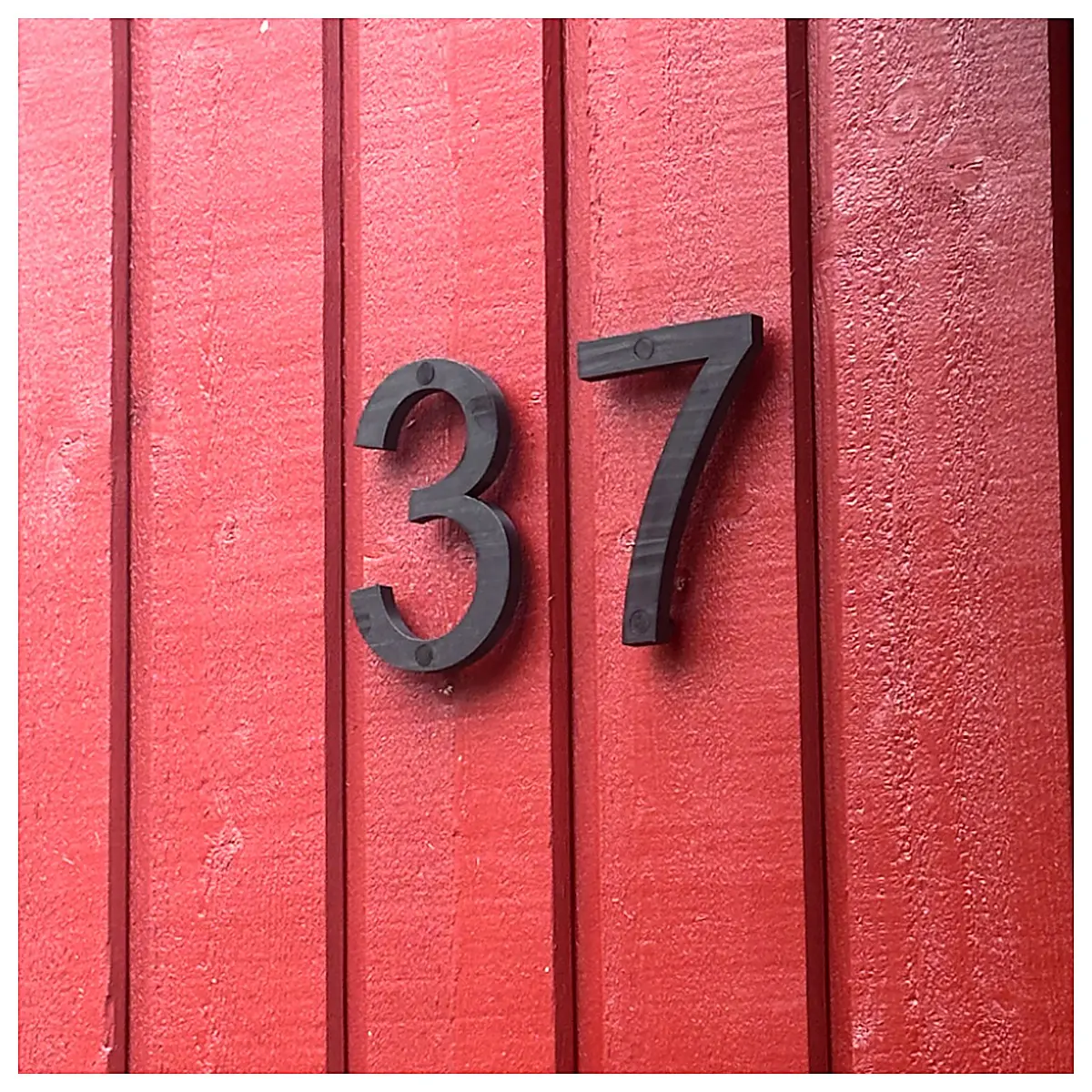 House Number Plates 0 9 with Backing Pads Wall Decals Home Decor Signage Number Labels Indoor Outdoor Use