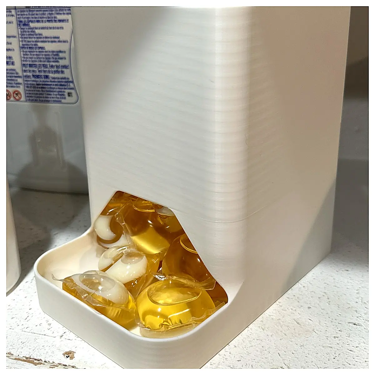 Tide Laundry Pod Dispenser Holder Automatic Dispenser Laundry Liquid Holder Distributed Holder Laundry Room Accessory Smart Dispenser
