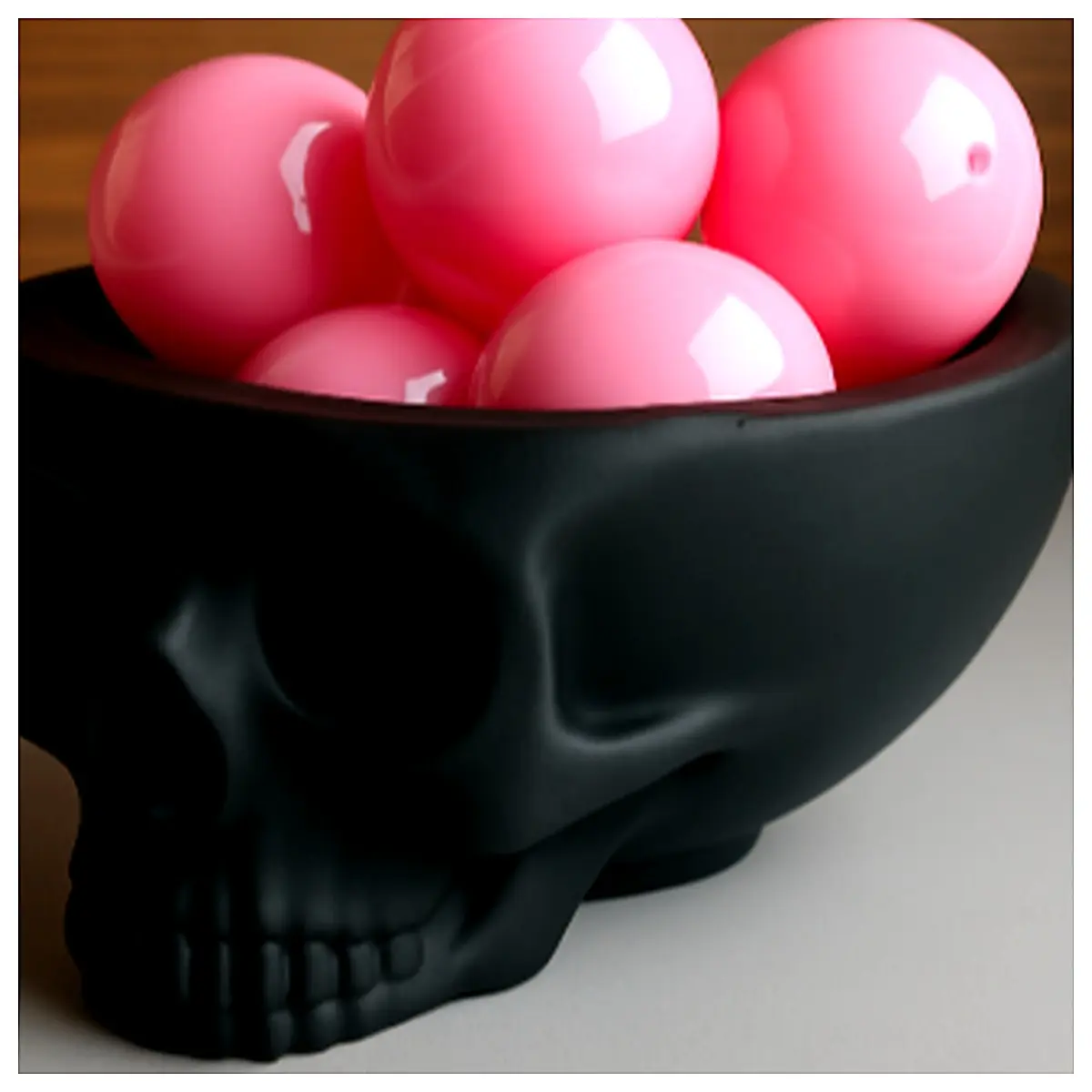 Halloween Skull Candy Bowl Ghost House Decoration Skull Candy Jar Festive Props Party Supplies Candy Bucket Decorative Toy