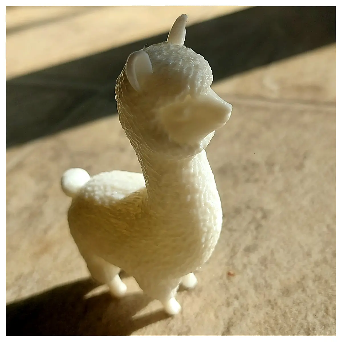 Mini Alpaca Model Toy Figure Animal Sculpture Decoration Pet Ornament Scene Accessories Desktop Decoration Alpaca Model