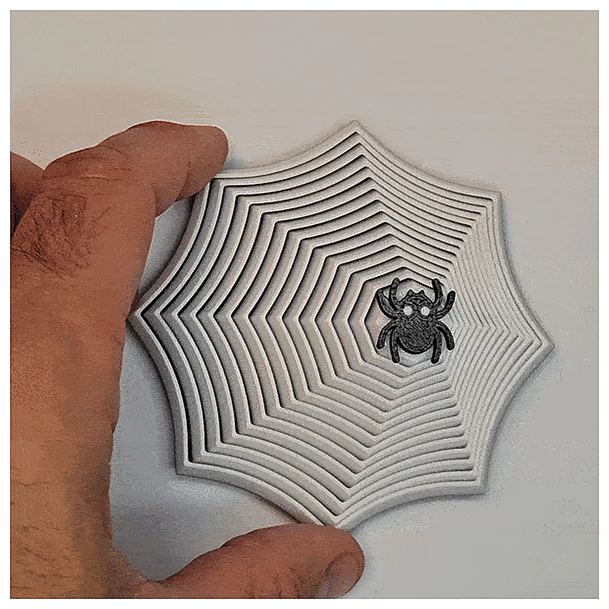 Spider Web Distortion Puzzle Toy 4 Pattern Designs Stress Relief Tactile Fun Brain Teaser Relaxing