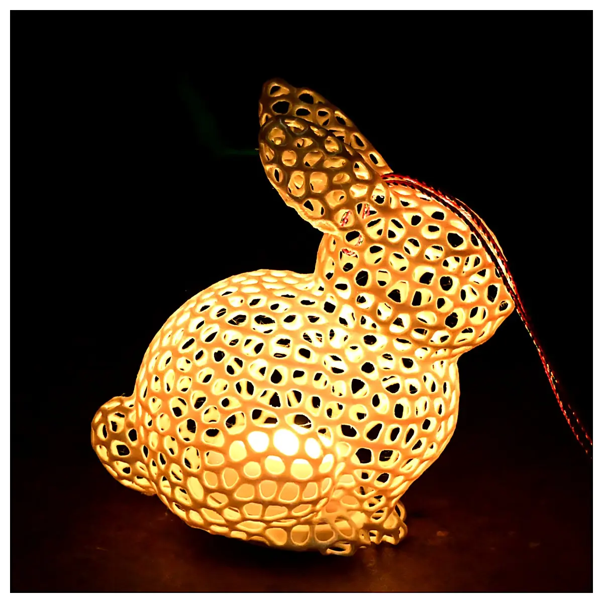 Mid Autumn Moon Rabbit Simulation Moon Festival Decoration Chang e Flying to the Moon Traditional Lantern Decorative Figurine Gift Idea