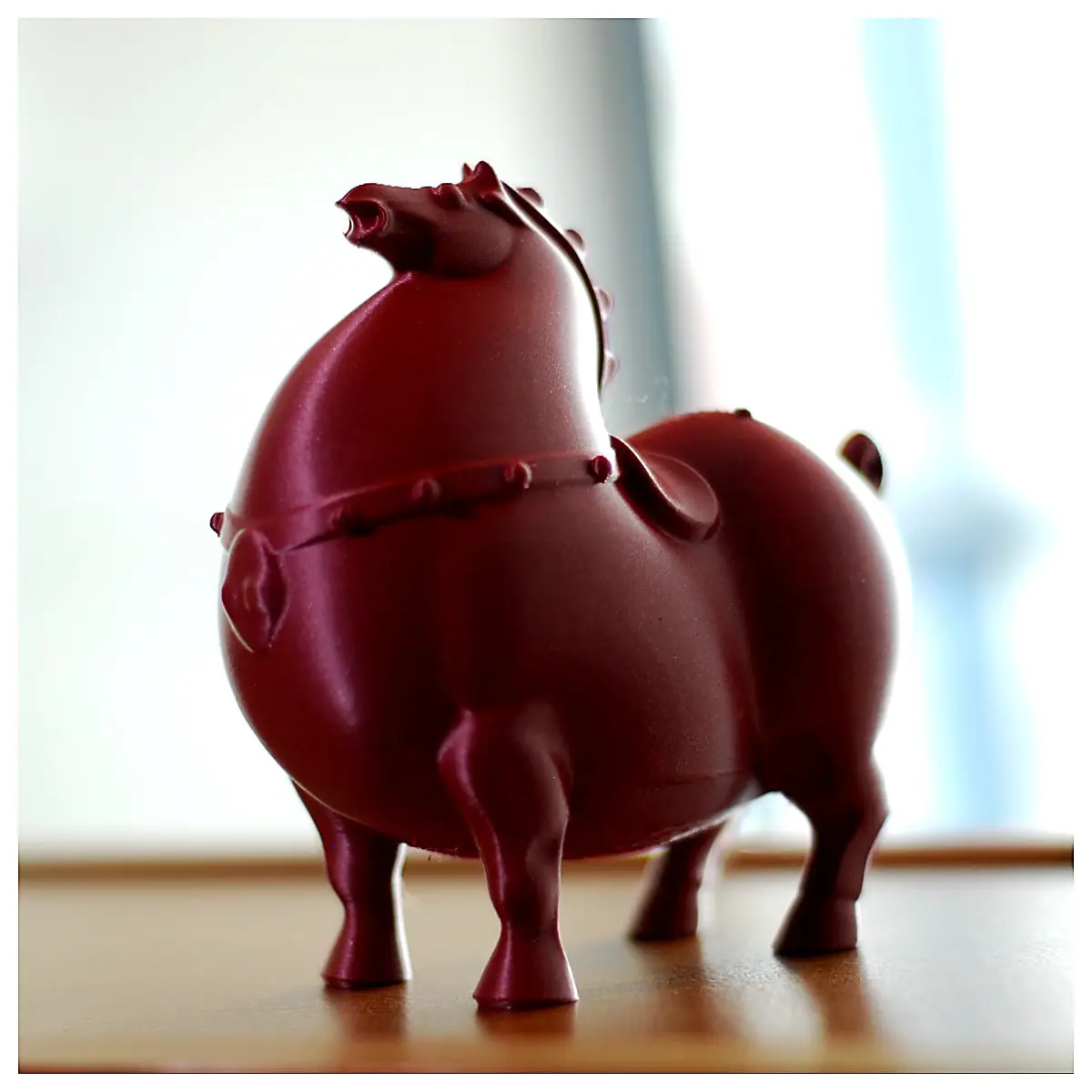 Horse Model Toy Ceramic Horse Sculpture Riding Figure Collectible Desktop Decoration Horse Plaything
