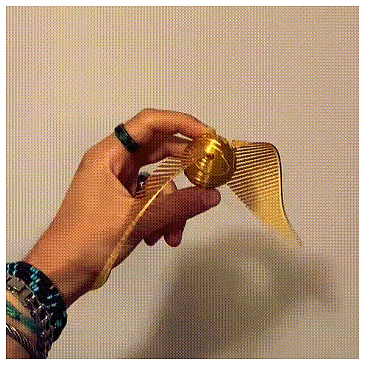 Golden Thief Flexible Wings Flight Toy Model Figure Accessory Collection Flying Aircraft Plush Roleplay