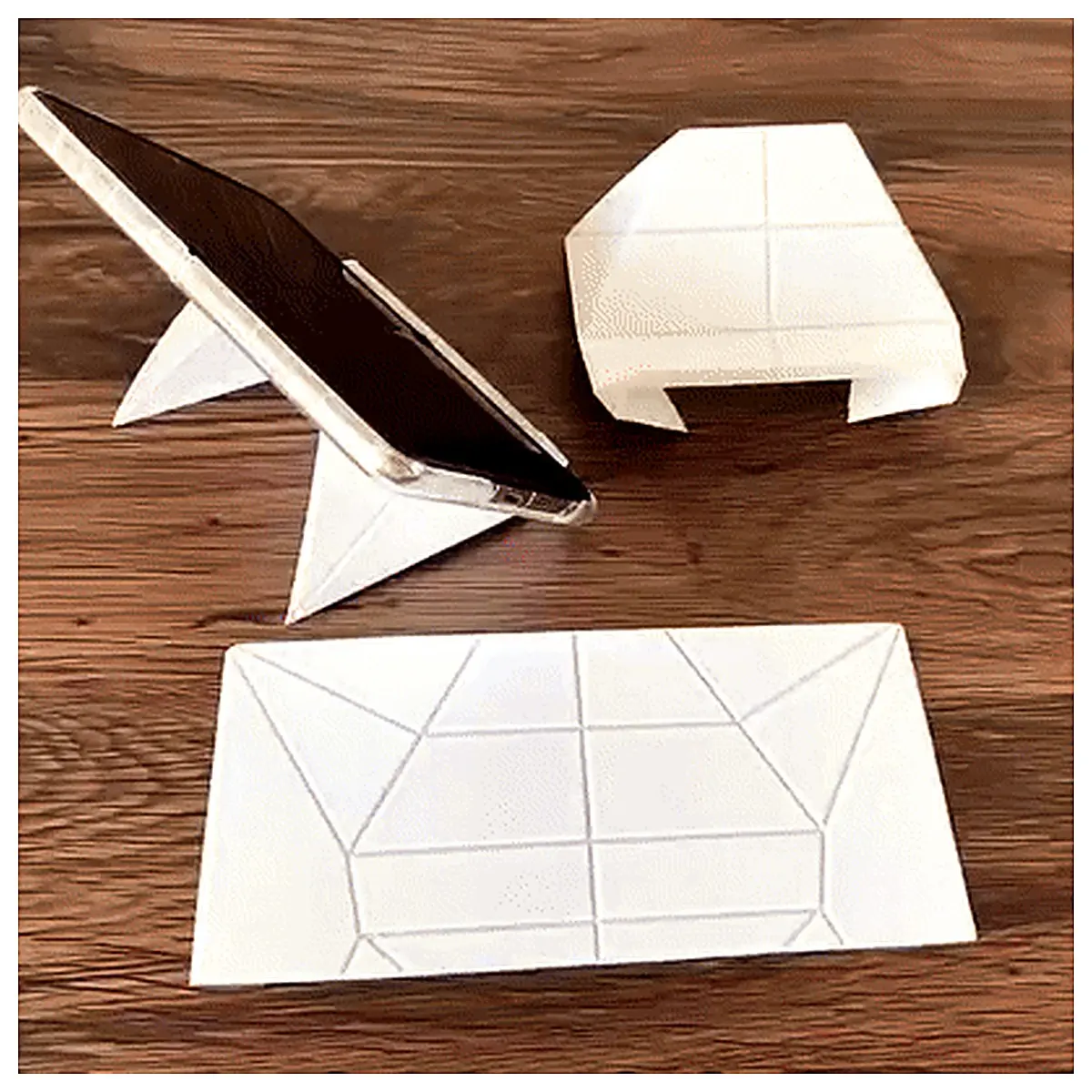 Creative Origami Phone Stand Phone Stand Phone Holder Mobile Support Desk Phone Stand Phone Accessory Adjustable Grip