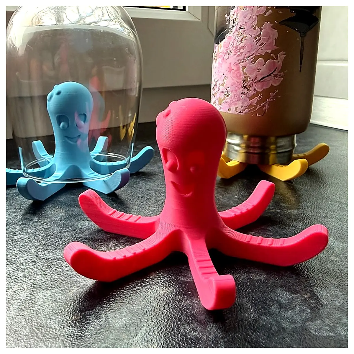Octopus Bottle Draining Rack Cup Holder Kitchen Drainage Glassware Stand Bowl Drip Tray Kitchen Gadget