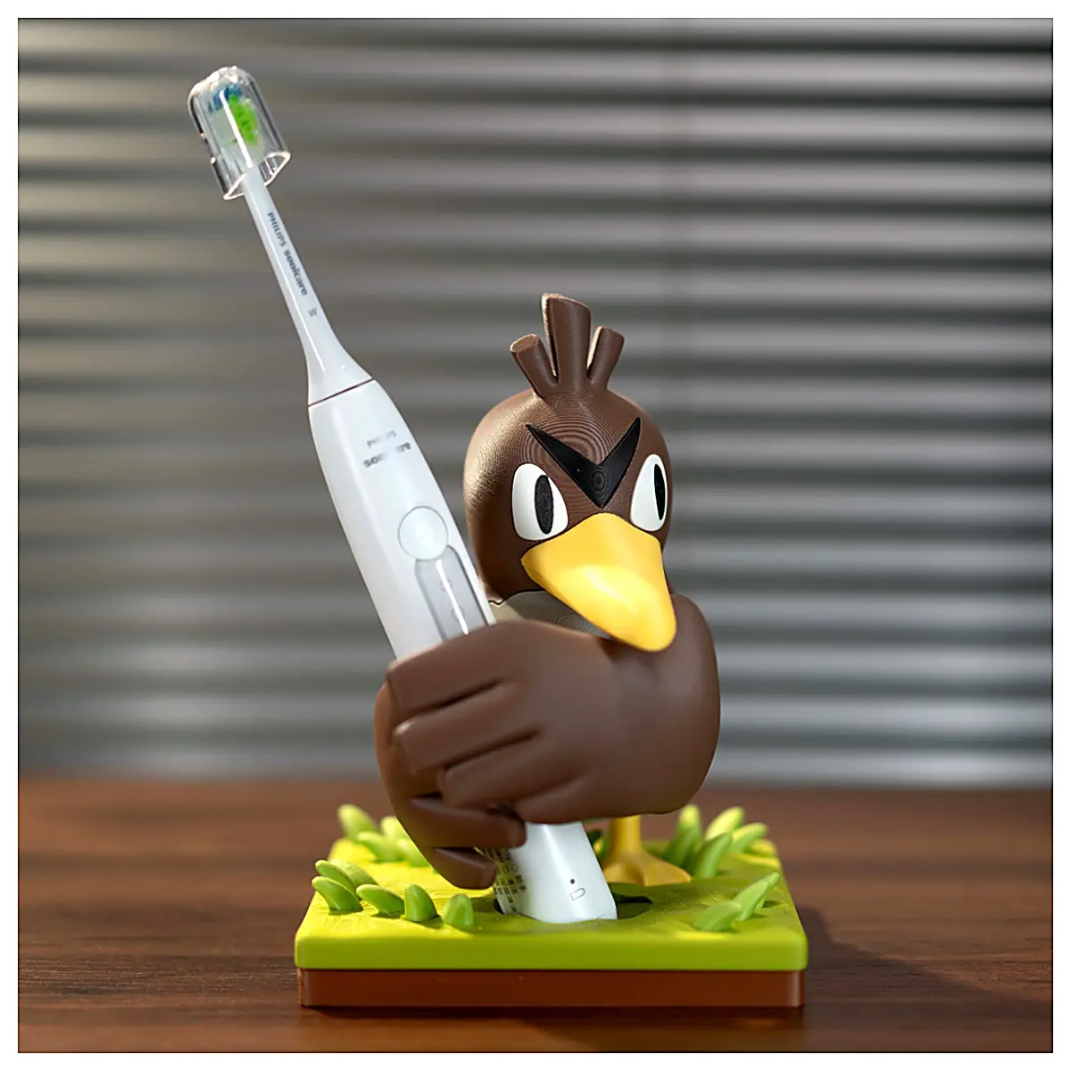 083 Onion Duck Toothbrush Holder Base Toothbrush Organizer Brush Cleaning Stand Teeth Care Accessories
