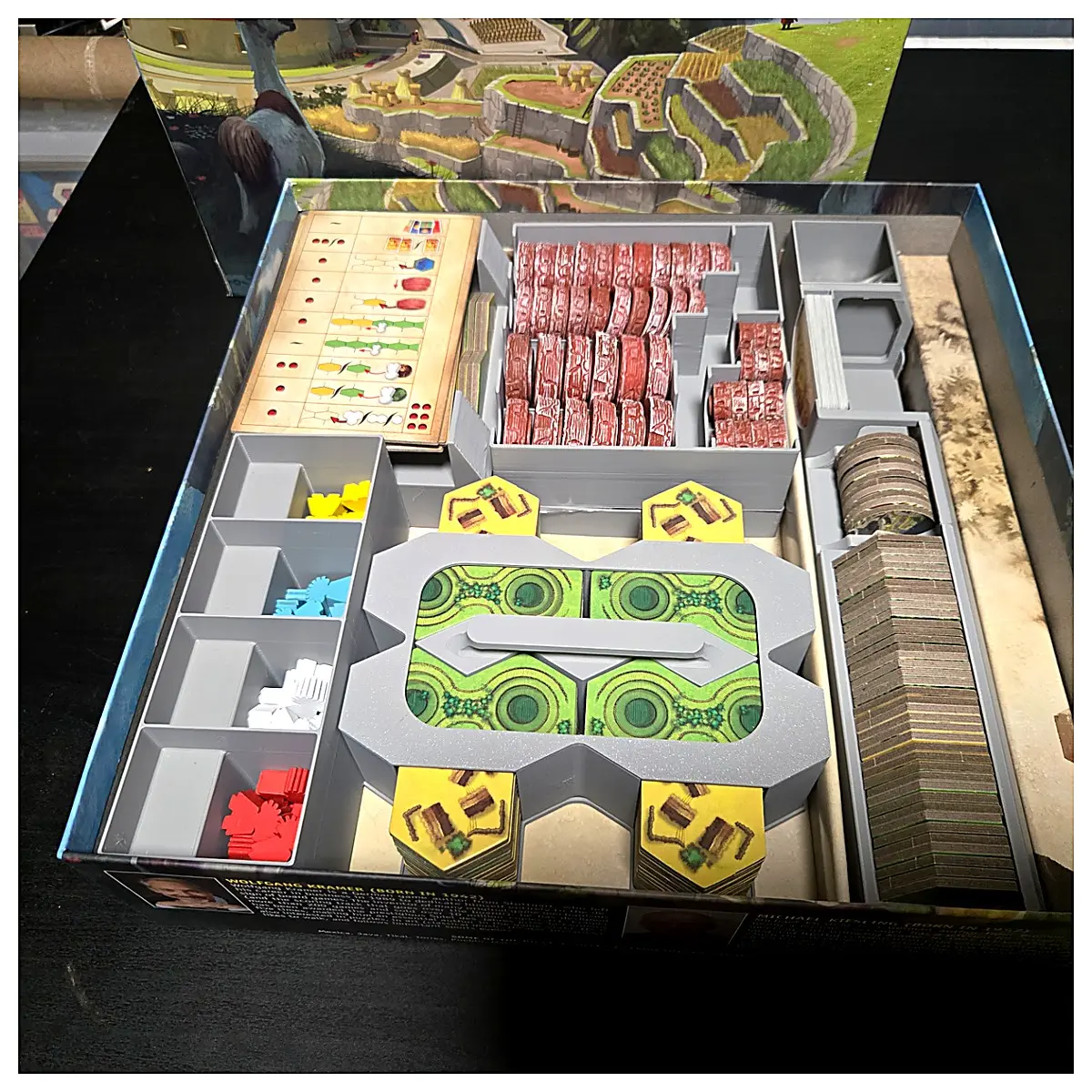 Cusco Board Game Organizer Board Game Collection Storage Game Organizer Board Game Fans