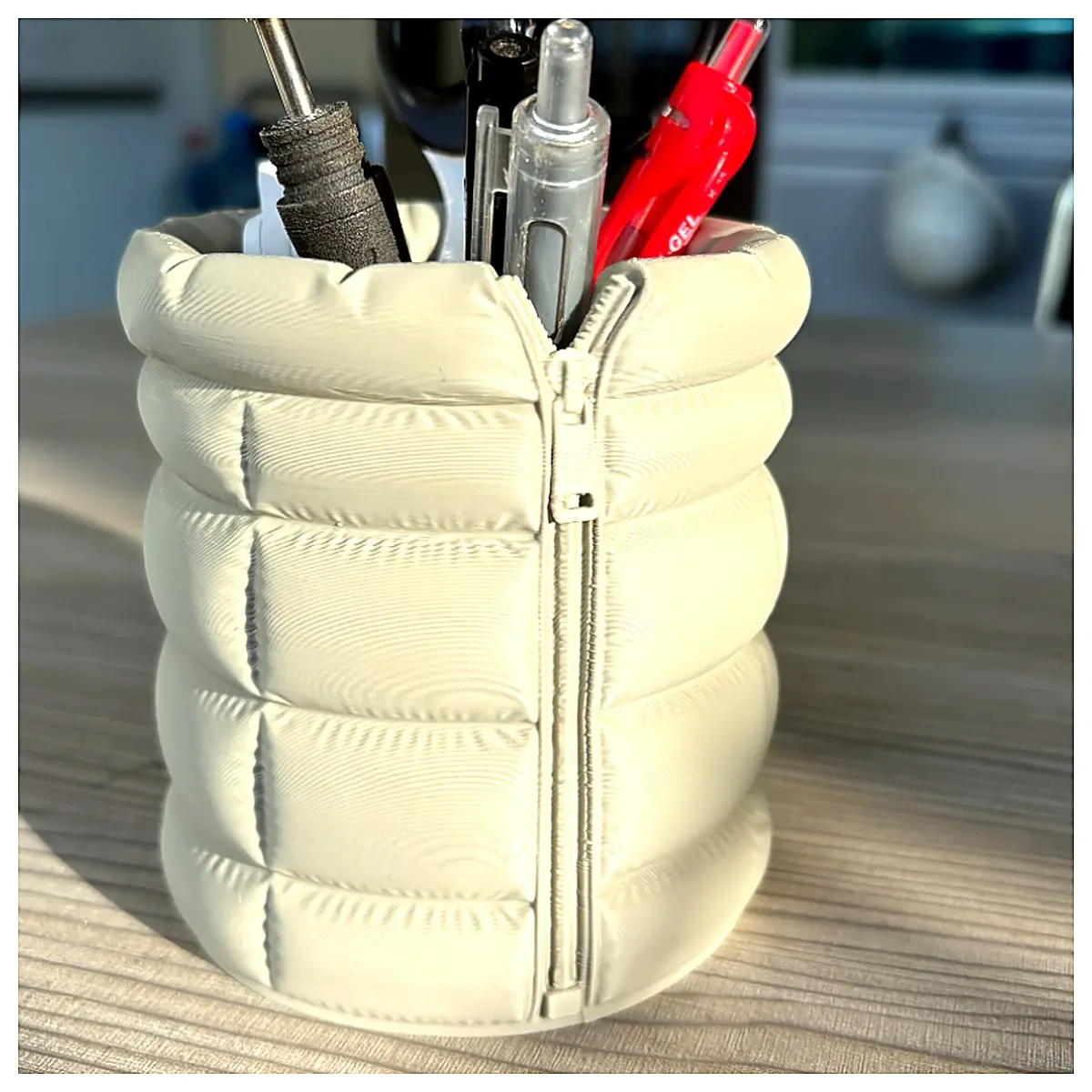 Down Pencil Case Organizer Pouch Storage Bag Outdoor Travel Casual Bag Fluffy Fabric Pen Holder Practical Multi Function