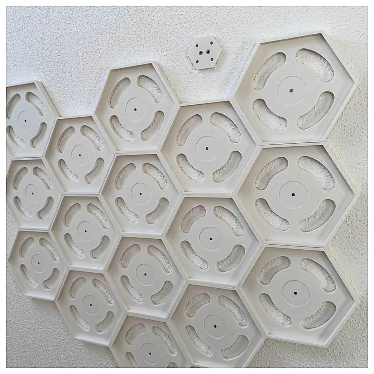 Magnetic Hexagon Photo Frame Magnetic Wall Decals Decorative Hanging Art Wall Decor Magnetic Art Creative Home Accessories
