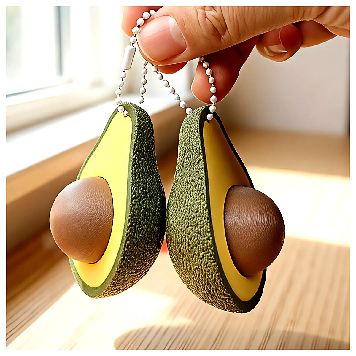 Avocado Clicker Stress Relief Mechanical Keycaps Training Toy Hand Relaxation Anxiety Relief Device