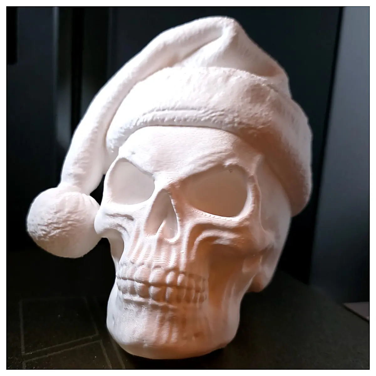 Christmas Skull Decoration Festive Decor Holiday Gift Party Accessory Home Decor Christmas Ornament Skull Decoration